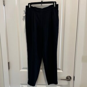 NWT Babaton Cohen Mid Rise Slim Ankle Black Trousers